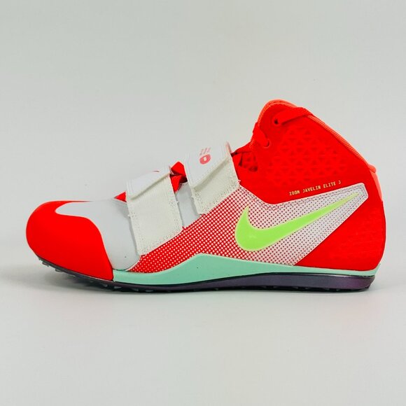 Nike Zoom Javelin Elite 3 \'Bright Crimson Lime Blast\' FZ9626-100 Track Multi Sz